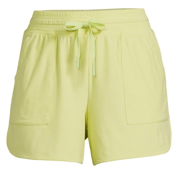 Athletic Works Women's Gym Shorts, Green - Picture 4 of 5